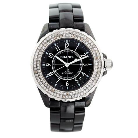 chanel j12 diamond watch replica|chanel j12 diamond bezel.